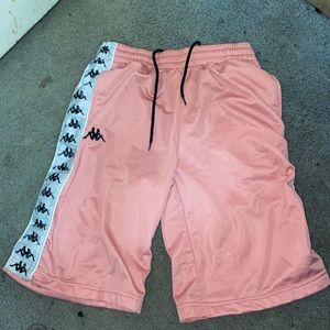PINK KAPPA SHORTS